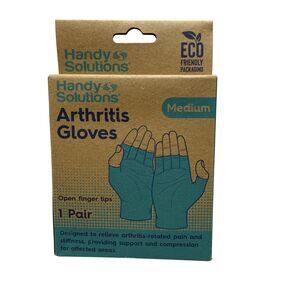 Handy Solutions Medium Arthritis Gloves 1 Pair NEW in Box